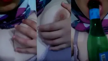 Bokep Indo Pap Dada Montok Ukhti Hijab Binal poster