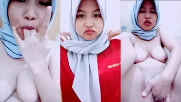 Bokep Jilbab Mahasiswi Teknik Sange Berat poster